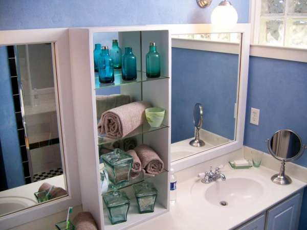 Petite salle de bain : 20 astuces gains de place pour tout ranger : Femme  Actuelle Le MAG
