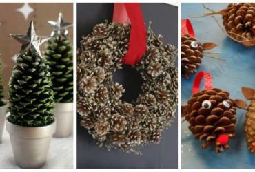 14 Décorations DIY avec Pommes de Pin pour un Noël Festif
