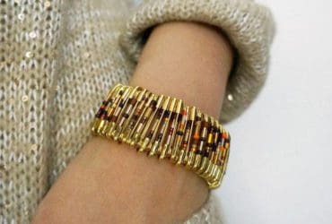 Bracelet en épingles de sûreté