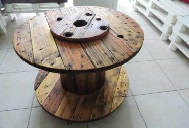 Table basse bar en touret