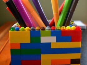 Porte-crayon en Lego