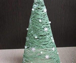 Créez un Élégant Sapin de Noël en Fil