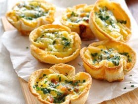 Mini Quiches de pain de mie