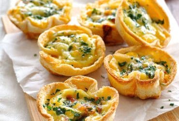 Mini Quiches de pain de mie