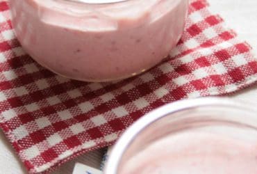 Mousse aux fraises sans gélatine