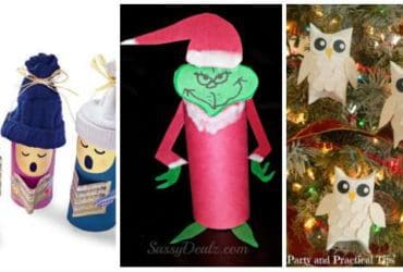 17 Activités de Noël DIY Enfants avec Rouleaux Papier Toilette