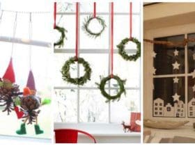 15 Idées Originales de Décorations de Fenêtres pour Noël