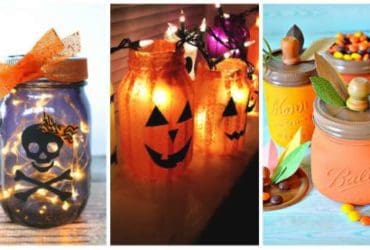 24 Idées DIY : Déco Effrayante avec des Pots en Verre pour Halloween