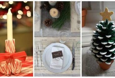 18 Décorations DIY Éblouissantes pour une Table de Noël Magique