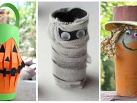 Halloween DIY : 13 Bricolages Effrayants avec des Rouleaux de Papier Toilette