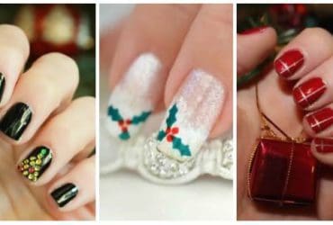 12 Nail Arts pour un Noël Élégant Jusqu'au Bout des Ongles