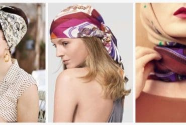 5 façons stylées de nouer son foulard