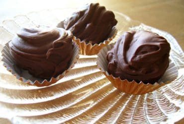 Boules de chocolat au beurre de cacahuète