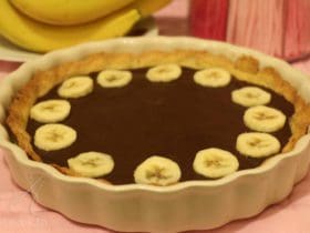 Tarte chocolat banane