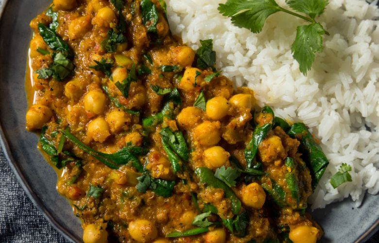 curry de légumes crémeux