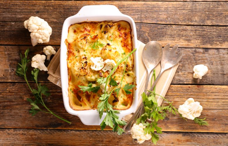 gratin de légumes au fromage